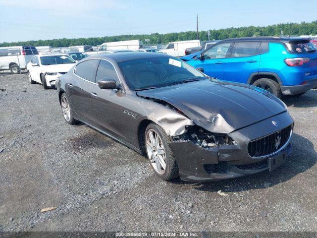  Salvage Maserati Quattroporte