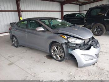  Salvage Hyundai ELANTRA