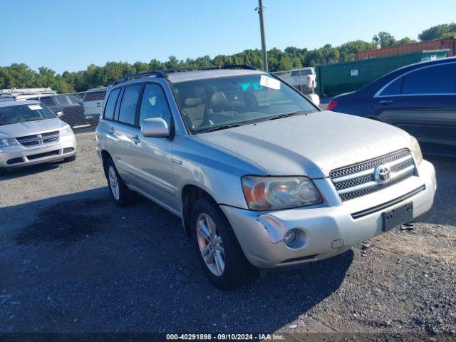  Salvage Toyota Highlander