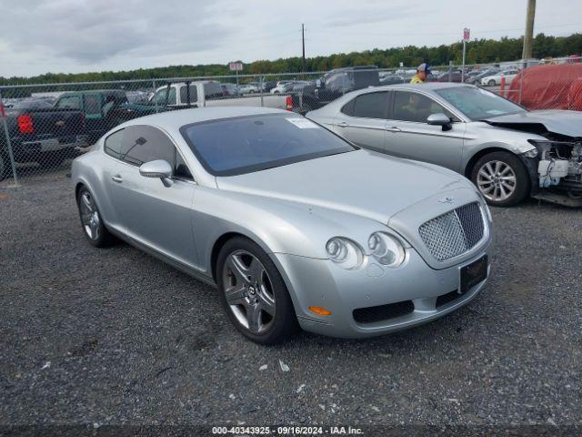  Salvage Bentley Continental Gt