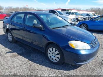  Salvage Toyota Corolla