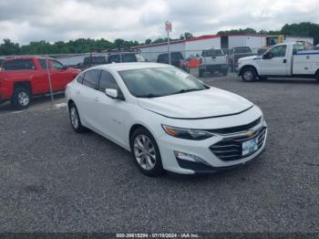  Salvage Chevrolet Malibu