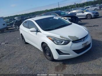  Salvage Hyundai ELANTRA