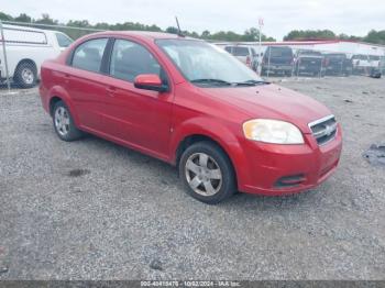  Salvage Chevrolet Aveo