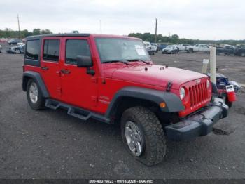  Salvage Jeep Wrangler