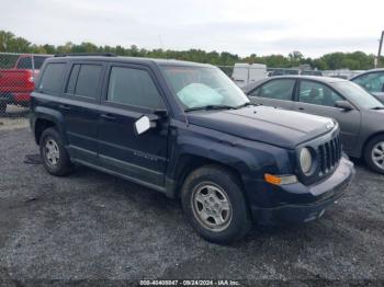  Salvage Jeep Patriot