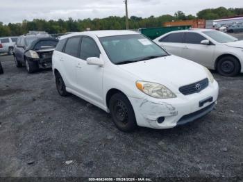  Salvage Toyota Matrix