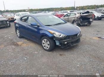  Salvage Hyundai ELANTRA