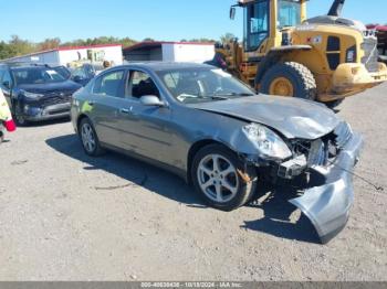  Salvage INFINITI G35x