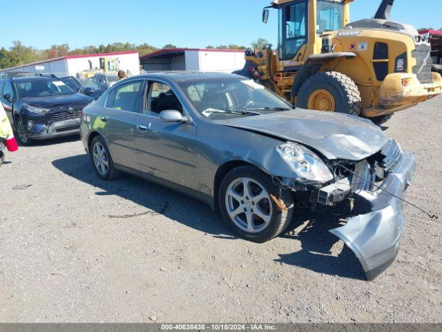  Salvage INFINITI G35x