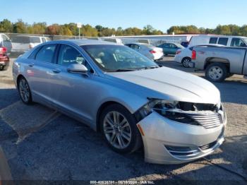  Salvage Lincoln MKZ Hybrid