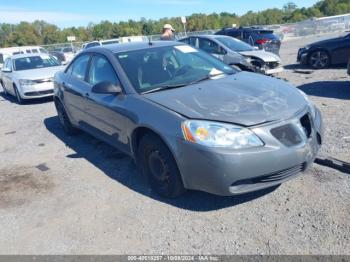  Salvage Pontiac G6