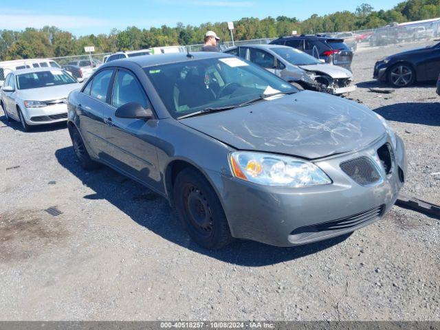  Salvage Pontiac G6