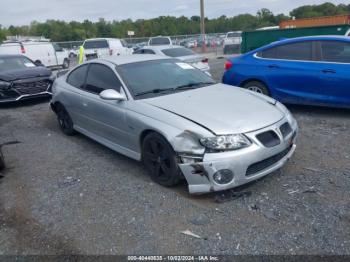  Salvage Pontiac GTO