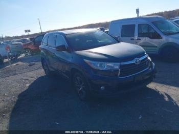  Salvage Toyota Highlander