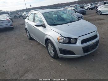  Salvage Chevrolet Sonic