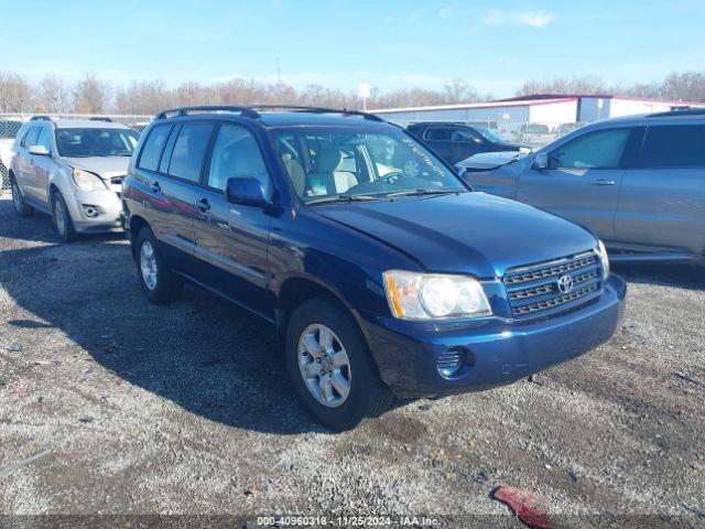  Salvage Toyota Highlander