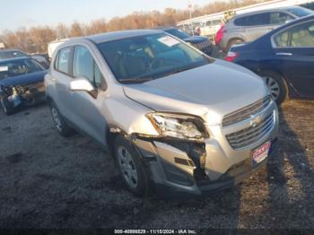  Salvage Chevrolet Trax