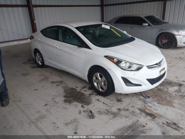  Salvage Hyundai ELANTRA