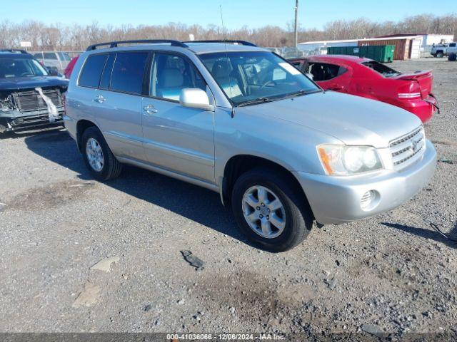  Salvage Toyota Highlander