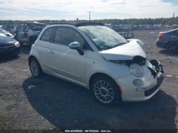  Salvage FIAT 500c