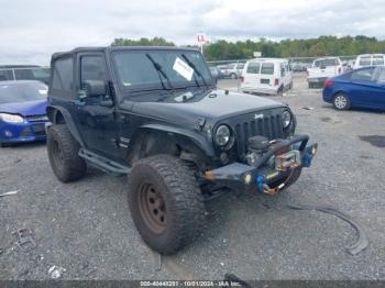  Salvage Jeep Wrangler