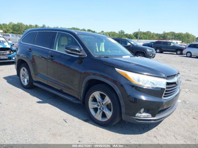  Salvage Toyota Highlander