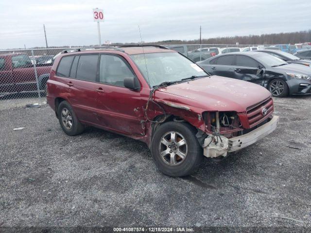  Salvage Toyota Highlander