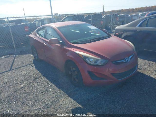  Salvage Hyundai ELANTRA