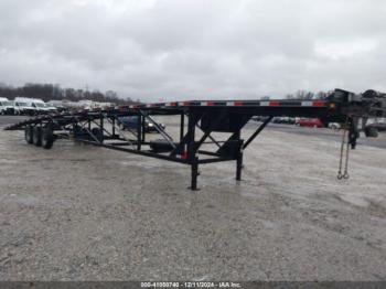  Salvage Kaufman Trailers Car Carrier Gooseneck Tra