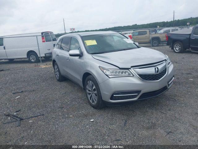  Salvage Acura MDX