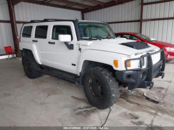  Salvage HUMMER H3 Suv