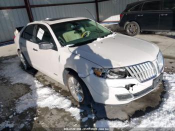  Salvage Lincoln MKZ Hybrid