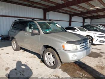  Salvage Toyota Highlander