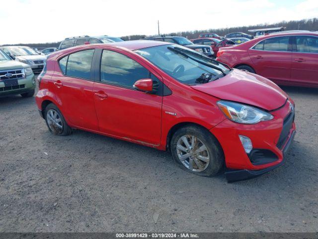  Salvage Toyota Prius c