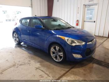  Salvage Hyundai VELOSTER