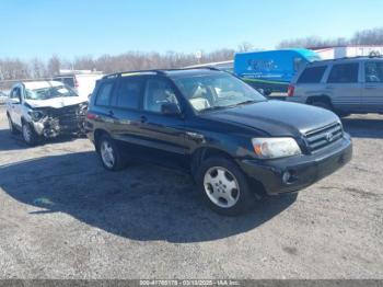  Salvage Toyota Highlander