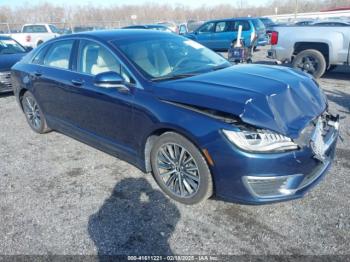  Salvage Lincoln MKZ