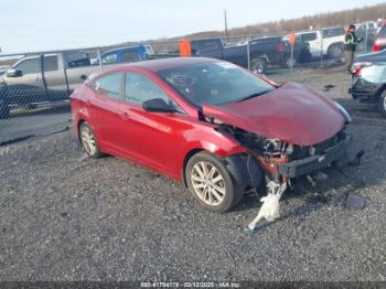  Salvage Hyundai ELANTRA