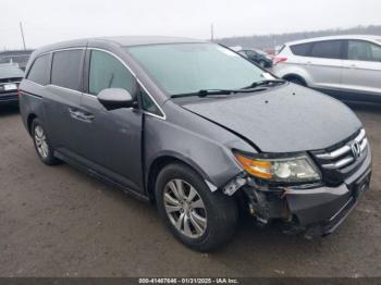  Salvage Honda Odyssey