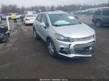  Salvage Chevrolet Trax