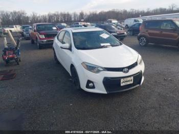  Salvage Toyota Corolla