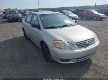  Salvage Toyota Corolla