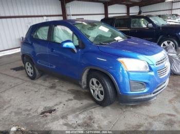  Salvage Chevrolet Trax