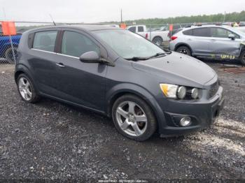  Salvage Chevrolet Sonic