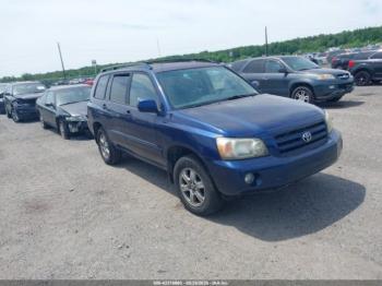  Salvage Toyota Highlander