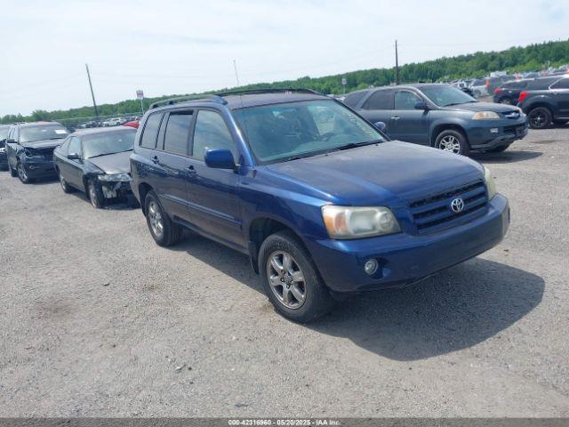  Salvage Toyota Highlander