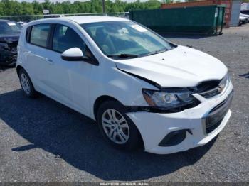  Salvage Chevrolet Sonic