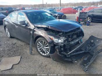  Salvage INFINITI Q50
