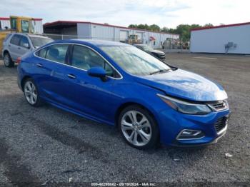  Salvage Chevrolet Cruze